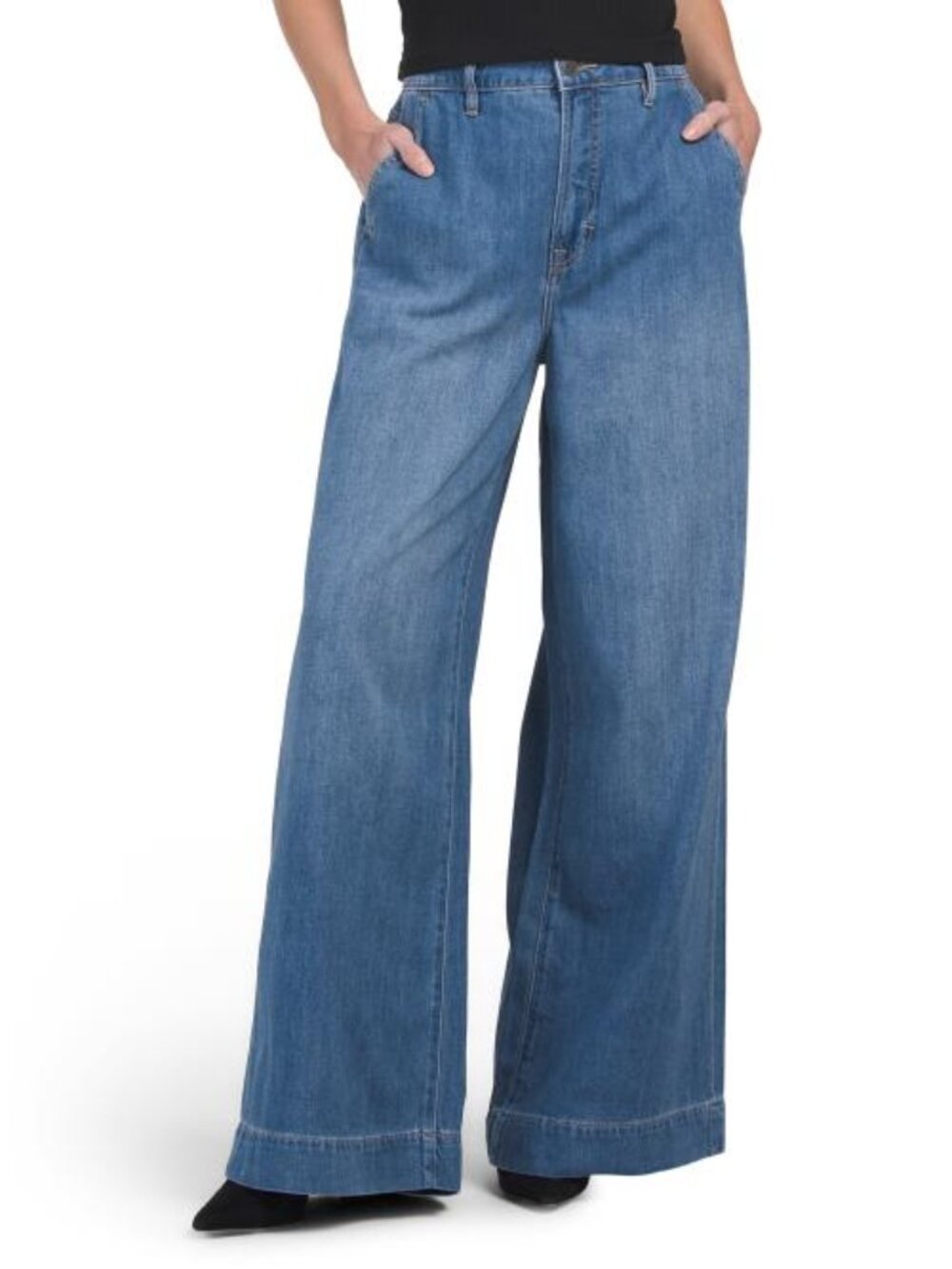 HIDDEN Super Soft Wide Leg Jeans